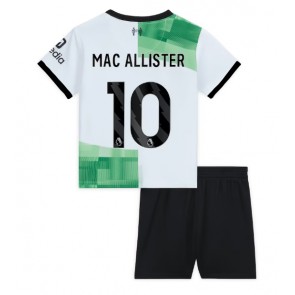 Liverpool Alexis Mac Allister #10 Gostujuci Dres za Dječji 2023-24 Kratak Rukavima (+ kratke hlače)